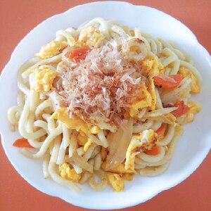 ～和風だしの素で焼きうどん～